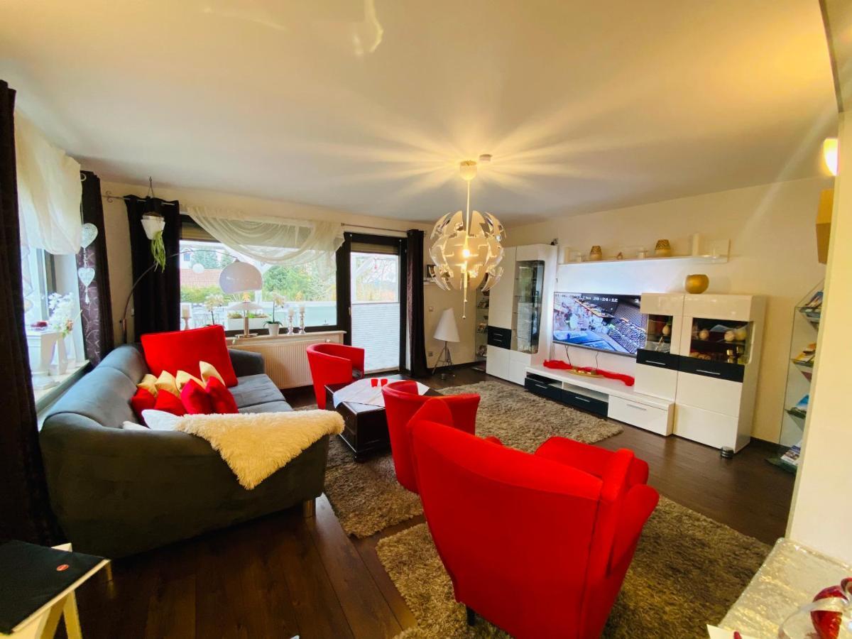 Ferienhaus zur Waldauer Höhe mit 3 SZ, 120qm&40qm Balkon Schleusingen Exterior foto