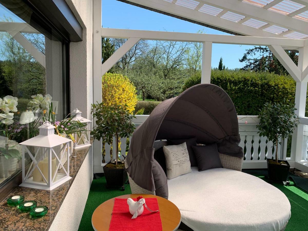 Ferienhaus zur Waldauer Höhe mit 3 SZ, 120qm&40qm Balkon Schleusingen Exterior foto