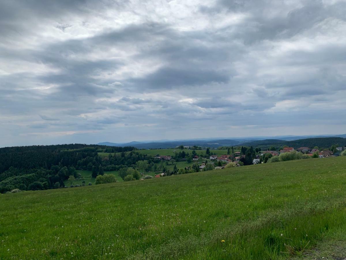 Ferienhaus zur Waldauer Höhe mit 3 SZ, 120qm&40qm Balkon Schleusingen Exterior foto